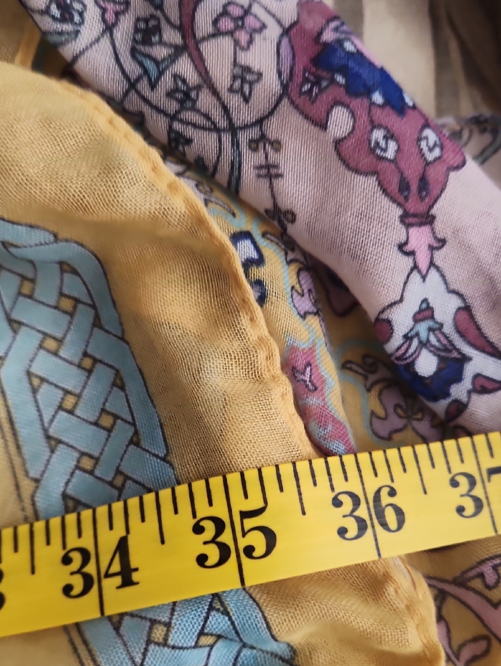 Woven Heart Yellow Paisley-Print Kimono - Picture 5 of 5